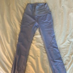 Light blue Lululemon leggings